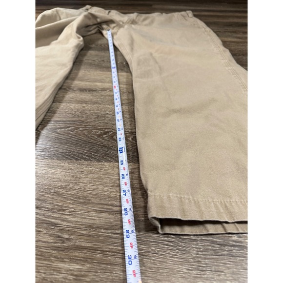 Carhartt Pants Mens 42 x 29 Tan Cotton Canvas Work Straight Leg Workwear Neutral - Picture 2 of 7